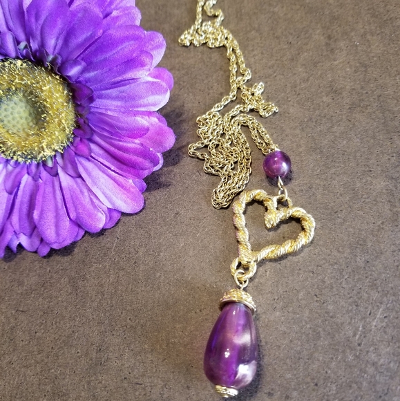 Avon Jewelry - Purple Avon necklace